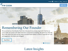 Tablet Screenshot of fwcook.com